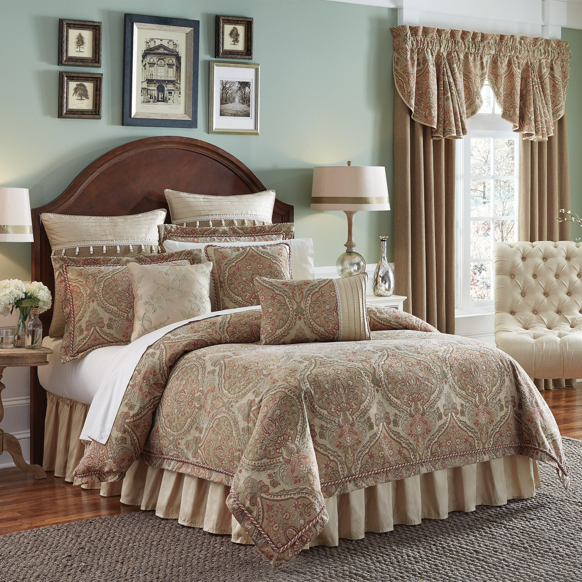 Croscill Birmingham 4 Piece Comforter Set & Reviews Wayfair